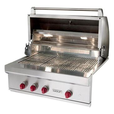 Wolf 36"" Outdoor Liquid Propane Grill in Stainless Steel, , large