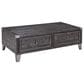 Signature Design by Ashley Todoe Lift Top Cocktail Table in Dark Gray, , large