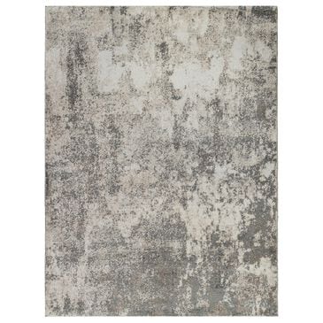 Amer Rugs Yasmin 3"11" x 5"11" Gray and Beige Area Rug, , large