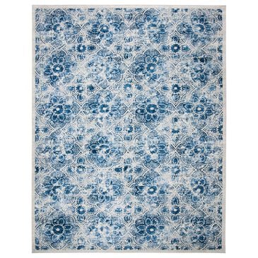 Safavieh Martha Stewart Floral 10" x 13" Cream and Blue Area Rug, , large