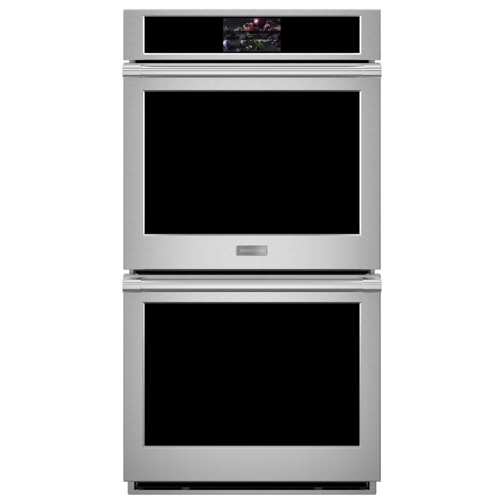 Monogram 27" Smart Electric Convection Double Wall Oven Statement Collection - Stainless Steel, , large