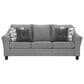 Signature Design by Ashley Mathonia Queen Sofa Sleeper in Smoke, , large