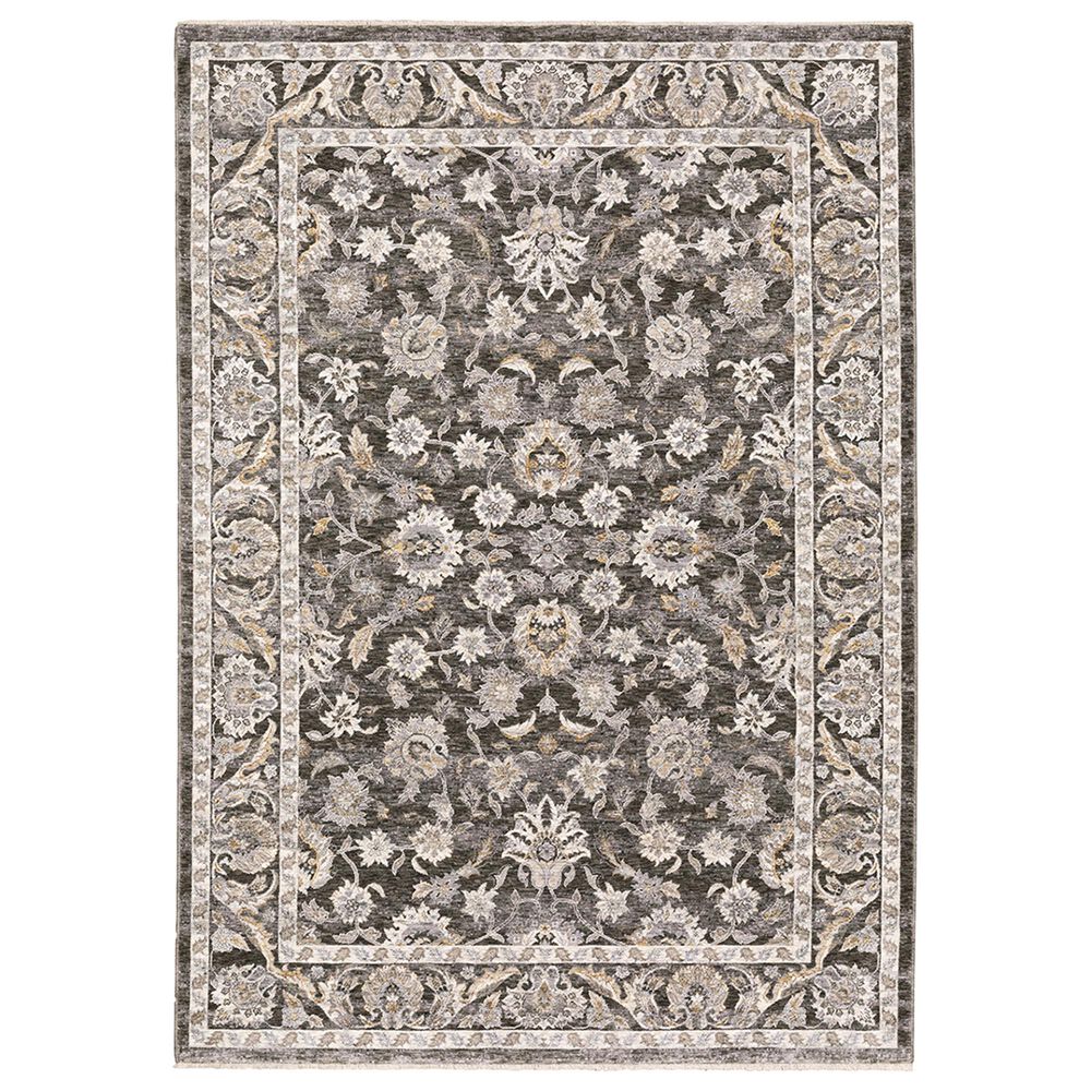 Oriental Weavers Maharaja Nepal 70N 2" x 3" Grey and Ivory Scatter Rug, , large