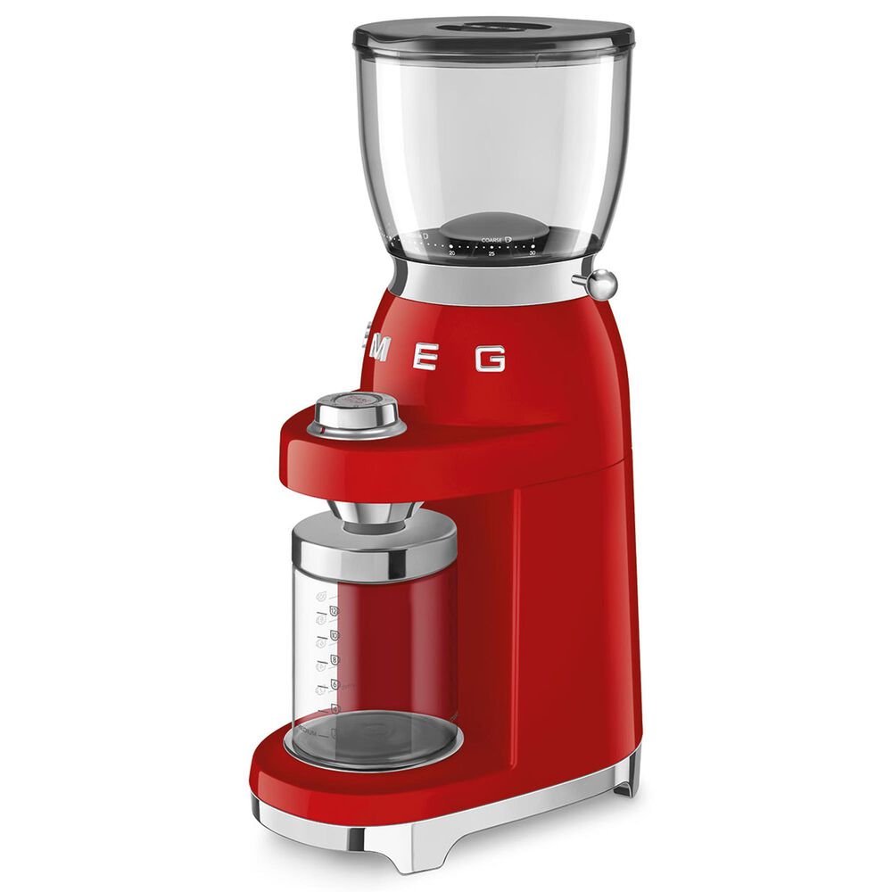 Smeg Retro Coffee Grinder, Red, , large