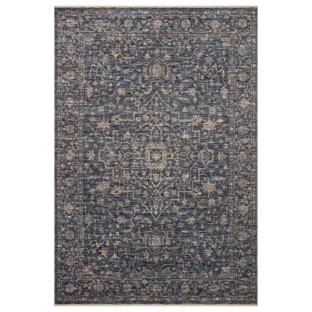 Loloi II Sorrento 2"7" x 8" Midnight and Natural Runner, , large