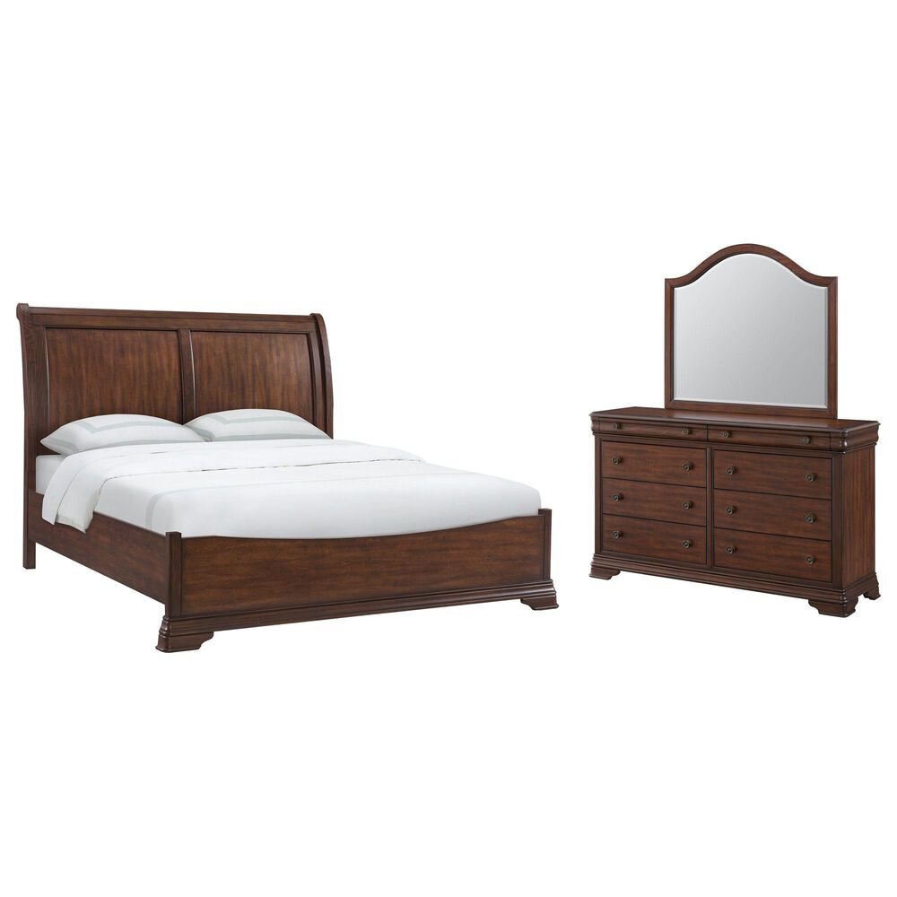 Mayberry Hill Phillipe 3-Piece Queen Bedroom Set in Cherry, , large