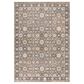 Oriental Weavers Maharaja Qatar 71N 2"3" x 7"6" Grey and Ivory Scatter Rug, , large