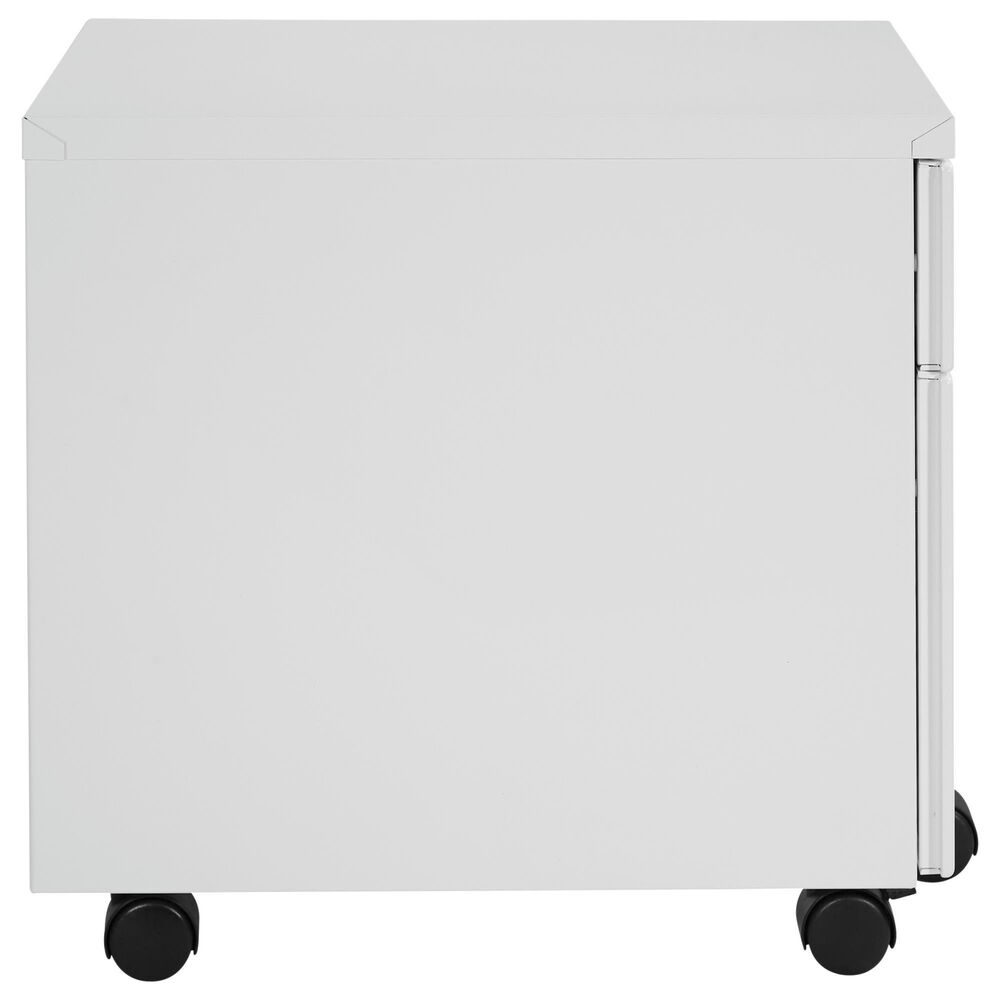 OSP Home 22&quot; 2-Drawer Mobile File in White, , large