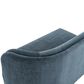 Moe"s Home Collection Yoon Stationary Right Facing Sofa in Dust Blue, , large