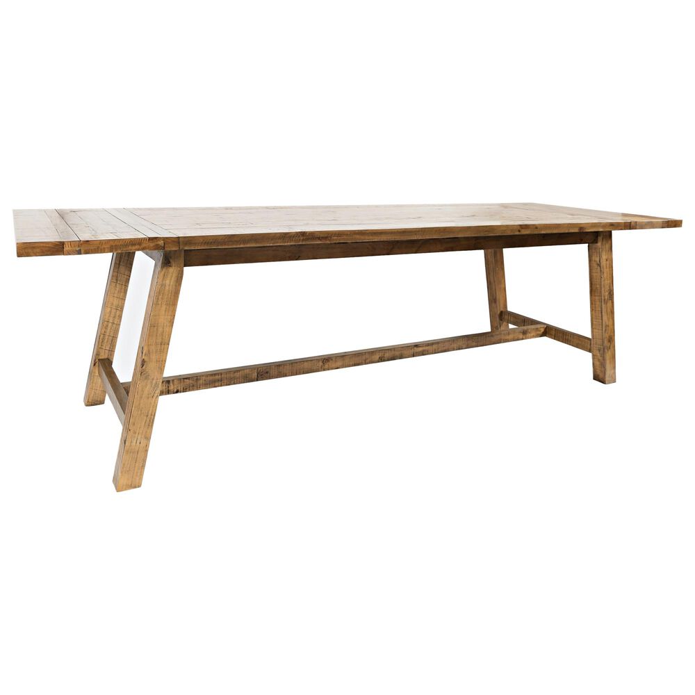 Waltham Telluride Counter Height Trestle Table in Country Rustic, , large