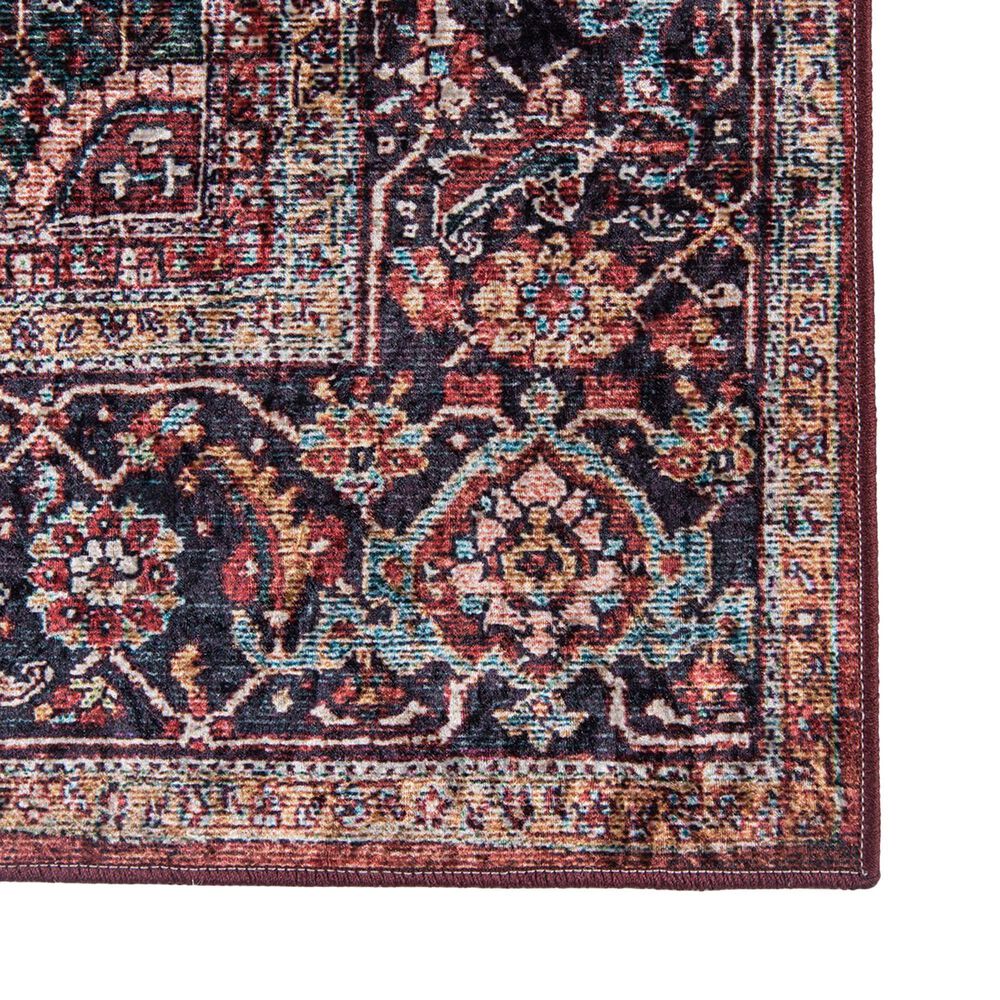 Momeni Karachi KAR-4 2&#39; x 3&#39; Burgundy Scatter Area Rug, , large