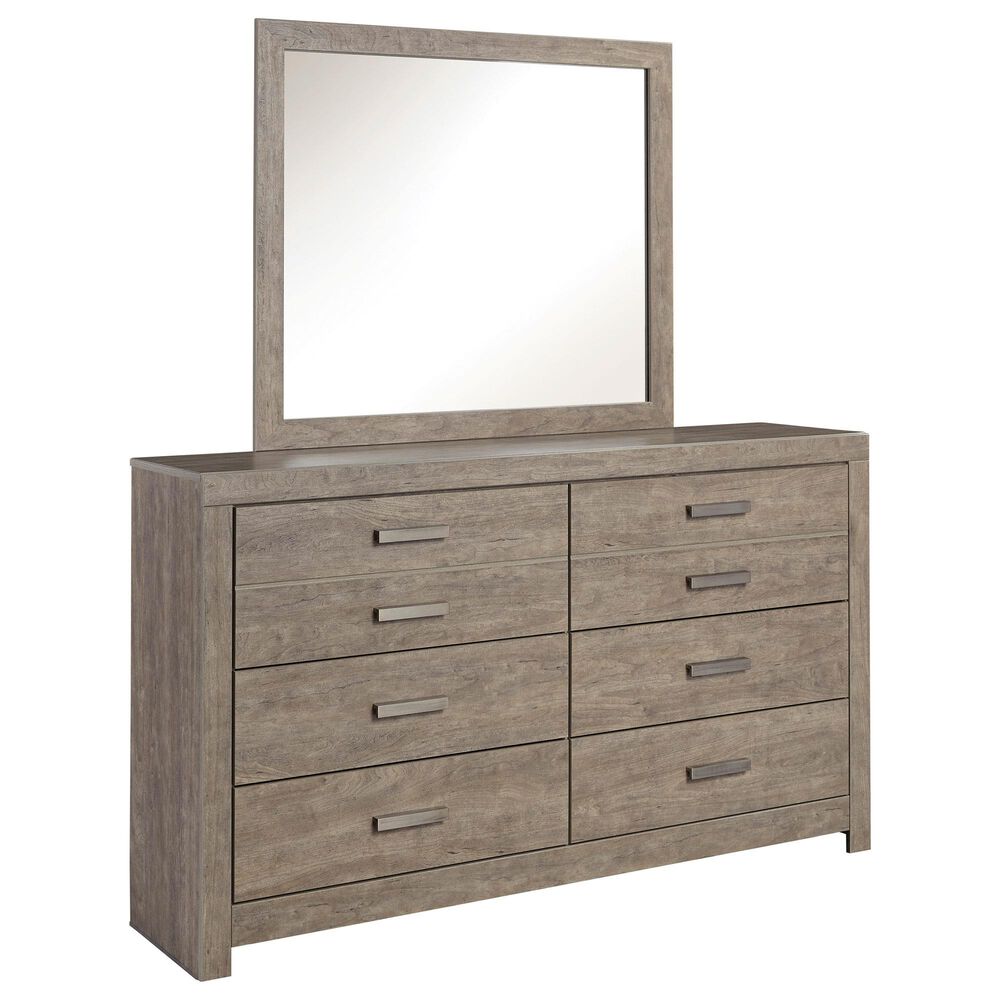 Signature Design by Ashley Culverbach 3 Piece Queen Bedroom Set in Driftwood Gray, , large