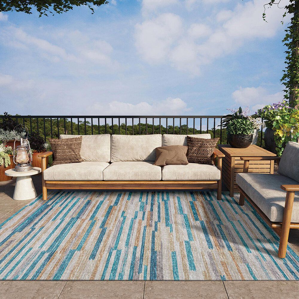 Dalyn Rug Company Sedona 10&#39; x 14&#39; Riviera Indoor/Outdoor Area Performance Rug, , large