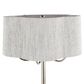 Grandview Gallery Lily Metal Table Lamp in Polished Nickel, , large