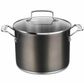 Cuisinart 11-Piece Black Stainless Steel Cookware Set, , large