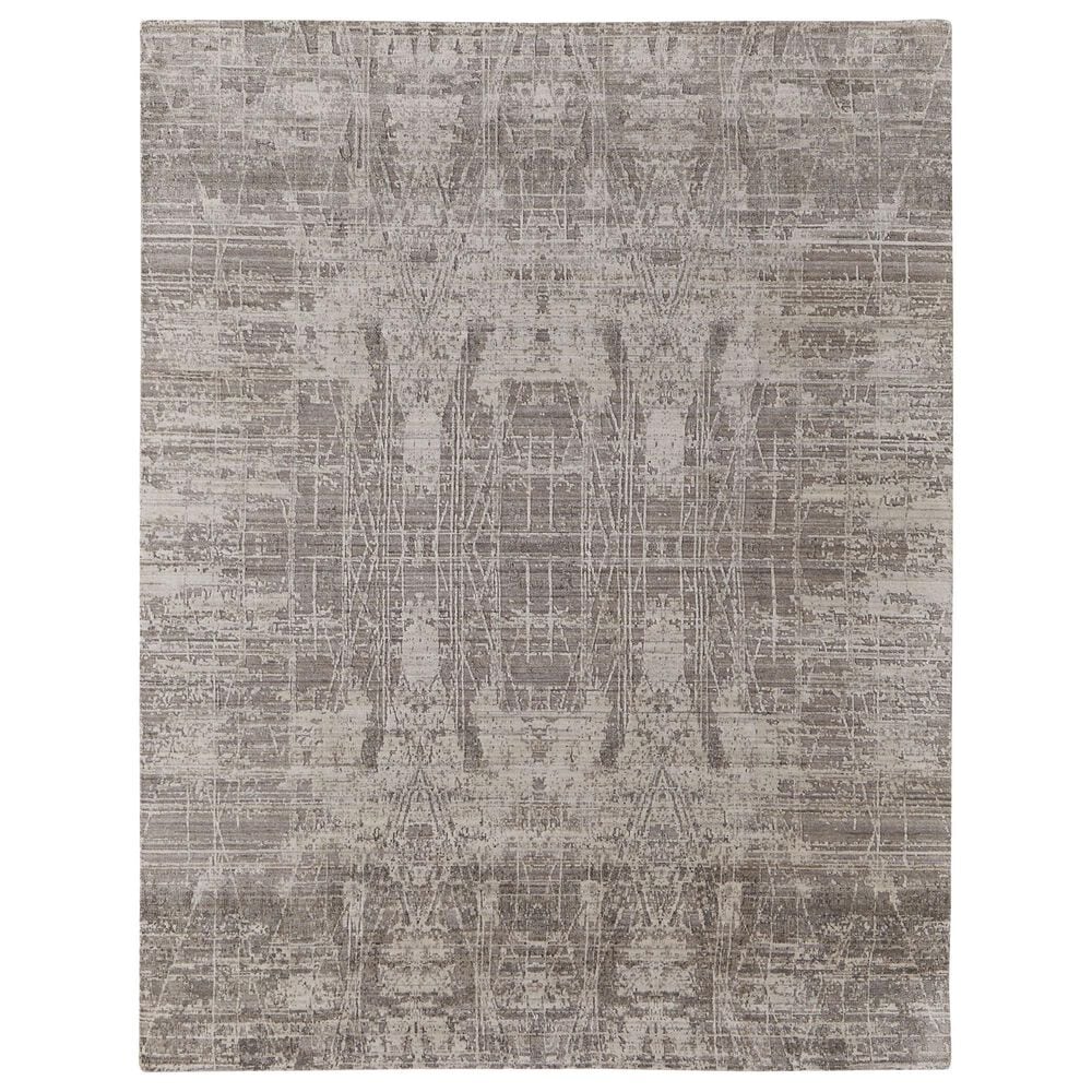 Feizy Rugs Eastfield 69A5F 3" x 5" Gray and Beige Area Rug, , large