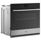 Whirlpool 30" Smart Built-In Single Electric Wall Oven with Air Fry and Fan Convection Cooking in Fingerprint Resistant Stainless Steel, , large