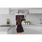 Sylvox 15.6" Smart Under Cabinet TV for Kitchen in Silver, , large