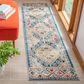 Safavieh Madison MAD418N 2"2" x 10" Dark Blue and Yellow Runner, , large