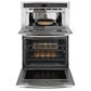 GE Profile 2-Piece Kitchen Package with Stainless Steel 30" Built-In Combination Convection Wall Oven and 36" Induction Cooktop in Black, , large