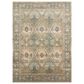 Magnolia Home Linnea LIN-02 7"10" Round Natural and Sky Area Rug, , large