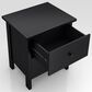 Furniture of America Martinson 2-Drawer Nightstand in Black, , large