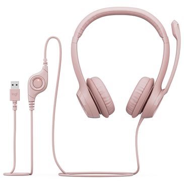 Logitech H390 USB Computer Headset in Rose, , large