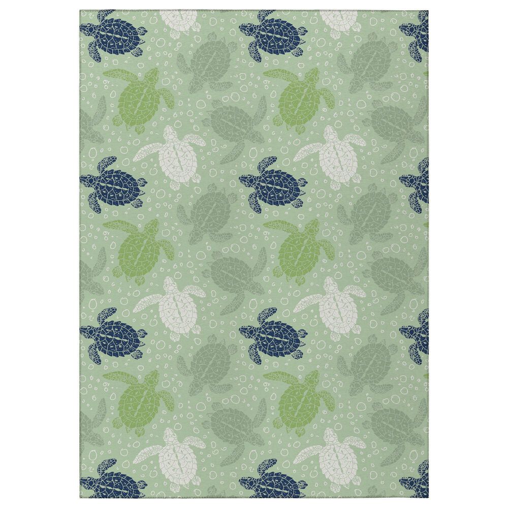 Dalyn Rug Company Seabreeze 10" x 14" Aloe Area Rug, , large