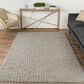 Dalyn Rug Company Gorbea 3"6" x 5"6" Silver Area Rug, , large