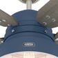 Hunter Mill Valley 52" Outdoor Ceiling Fan with Light in Indigo Blue, , large