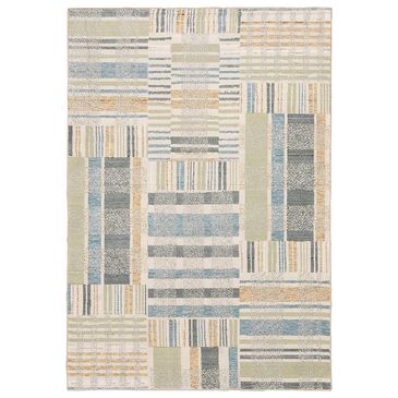 Oriental Weavers Atlas Geometric 752E0 7"10" x 10"10" Blue Area Rug, , large