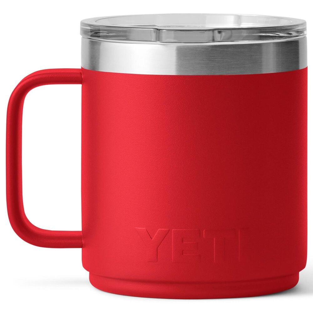 YETI Rambler 10 Oz Stackable Mug with MagSlider Lid in Rescue Red, , large