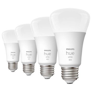 Philips Hue A19 E26 Bluetooth Smart LED Bulb in White (Set of 4), , large