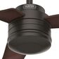 Hunter Cabo Frio 52" Outdoor Ceiling Fan in New Bronze, , large