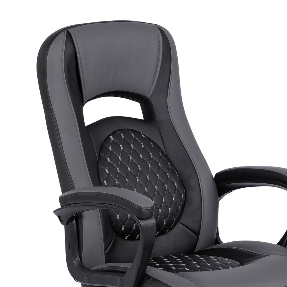 New Era Holding Group LTD Ergonomic Desk Chair in Black and Gray, , large