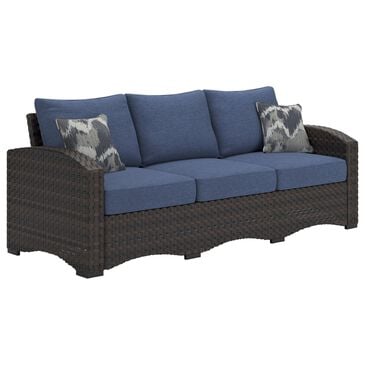 Signature Design by Ashley Windglow Patio Sofa in Brown, , large
