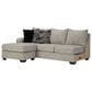 Signature Design by Ashley Megginson 2-Piece Left Facing U-Shaped Sectional with Sofa Chaise in Storm, , large
