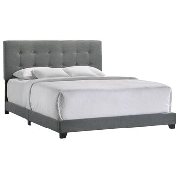 Hawthorne Furniture Addyson Upholstered King Bed in Gunmetal, , large