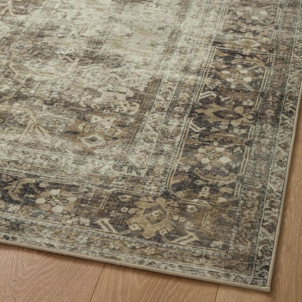 Magnolia Home Sinclair 2&#39;3&quot; x 3&#39;9&quot; Pebble and Taupe Area Rug, , large