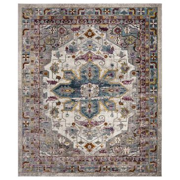 Safavieh Aria ARA160C 9" x 12" Cream and Multicolor Area Rug, , large