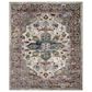 Safavieh Aria ARA160C 9" x 12" Cream and Multicolor Area Rug, , large