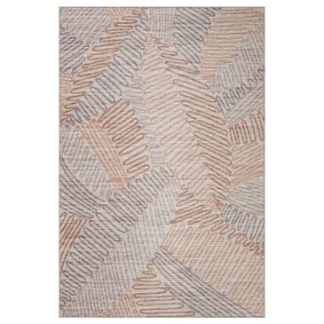 Dalyn Rug Company Sedona Floral 2"3" x 10" Walnut Indoor/Outdoor Performance Runner, , large