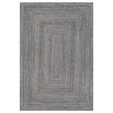 Surya Azalea 8" x 10" Gray, Black and Dark Brown Area Rug, , large