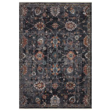 Loloi II Samra SAM-08 5"3" x 7"8" Charcoal/Multi Area Rug, , large