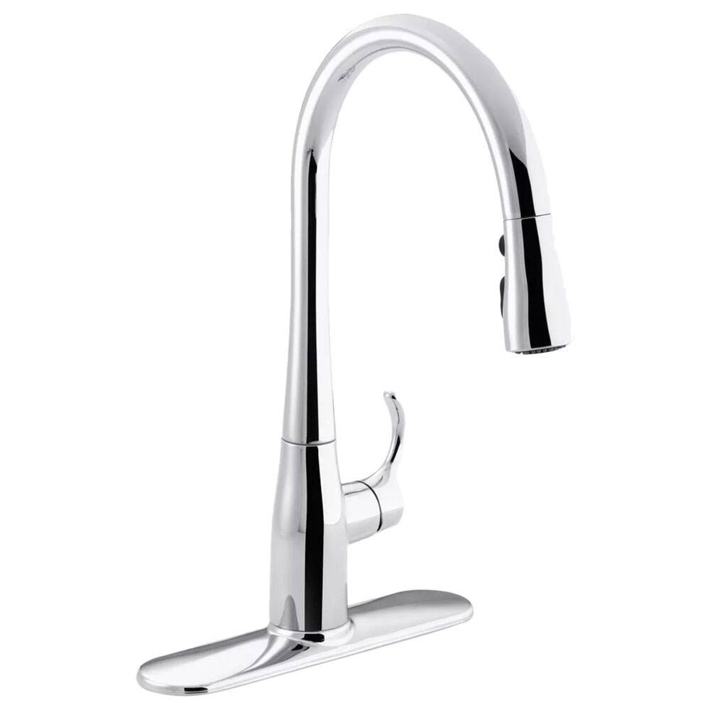 Kohler Simplice Pulldown Kitchen Sink Faucet in Polished Chrome, , large