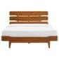 Natural Bamboo Furnishings Queen Bed and Two Nightstands in Amber, , large