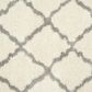 Safavieh Dallas Shag SGD257F-3 3" x 5" Ivory/Grey Area Rug, , large