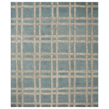 Loloi Milton 4" x 6" Ocean and Ivory Area Rug, , large