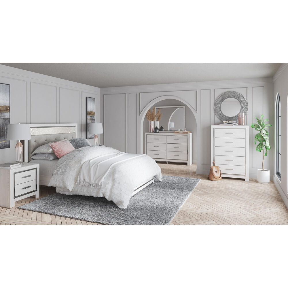 Signature Design by Ashley Altyra Bedroom Mirror in White, , large