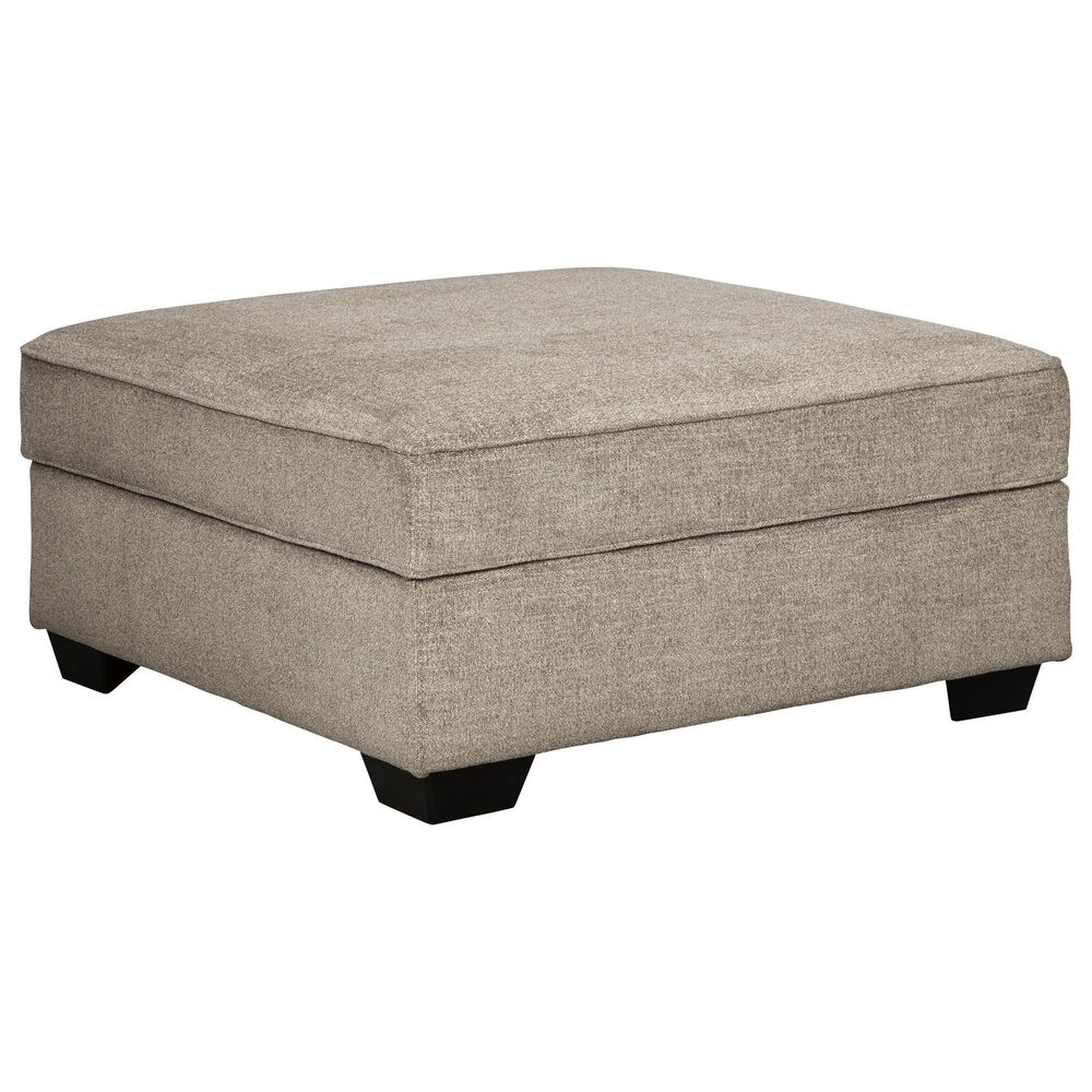 Signature Design by Ashley Bovarian Storage Ottoman in Stone, , large